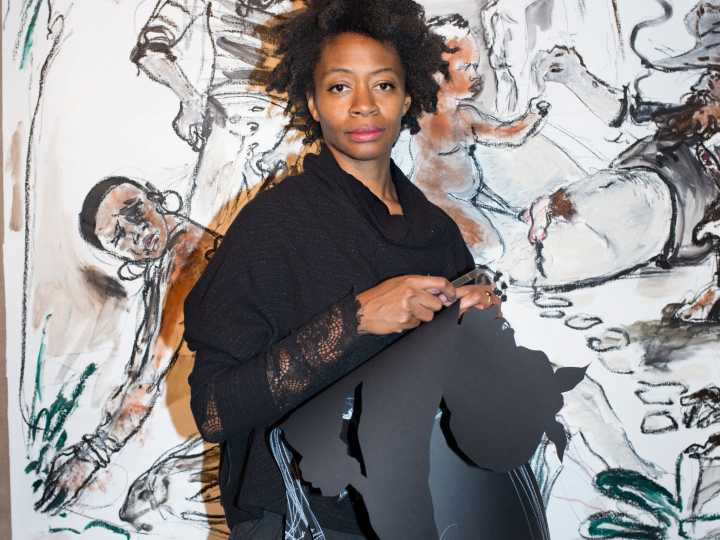Kara Walker: historia afroamericana en blanco y negro