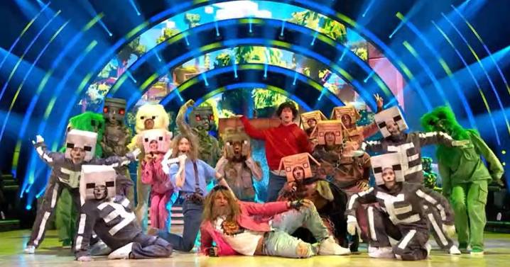 BBC Strictly Come Dancing fans ask 'what is this meant to be' as pros perform group dance
