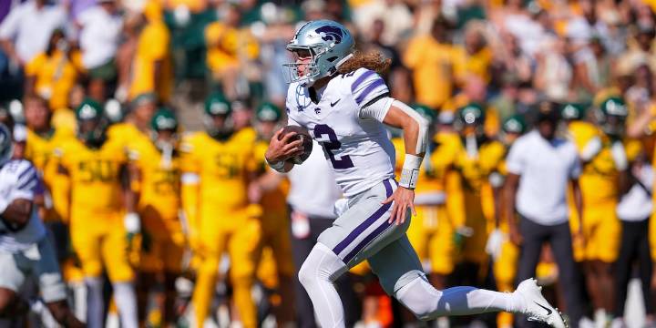 Connor Hawkins’ kick after Jacob Redding’s long pick-6 helped lift Baylor past Kansas State 35