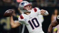 Maye passes for 3 TDs as the Patriots hold on to beat the Saints, 25