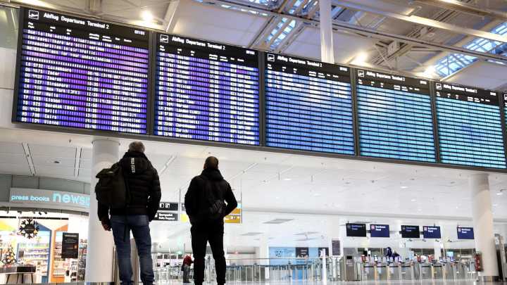 Alemania cerró anoche el aeropuerto de Múnich tras el avistamiento de drones cerca de las instalaciones