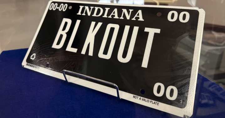 Indiana's blackout plates boost BMV revenue, improve services