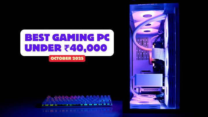 Best gaming PC build under ₹40,000 in October 2025