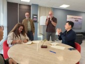 Ayuntamiento y Grupo de Teatro San Javier renuevan convenio de colaboración