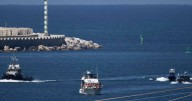 Activists shipped to shore from blocked Gaza flotilla