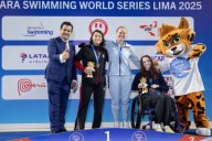 Perú suma seis medallas en la Serie Mundial de Paranatación Lima 2025