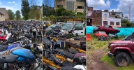 Armenia le dice adiós a los patios llenos: más de 1.700 motos abandonadas serán desintegradas