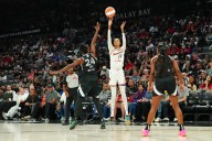 Deadspin | Aces battle back in 4th quarter, take WNBA Finals opener