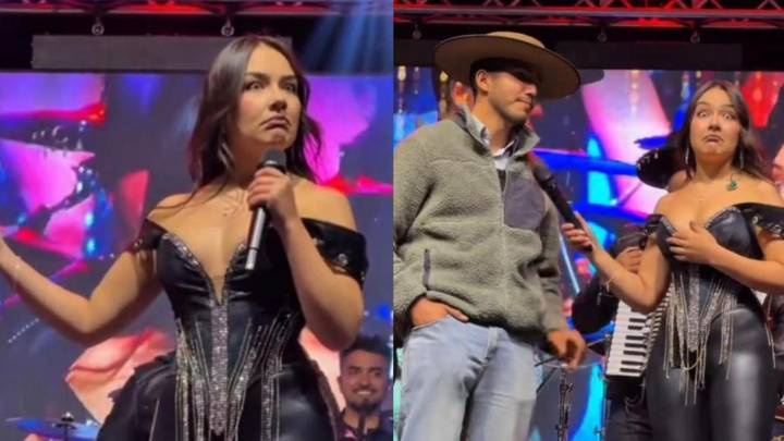 “Qué hombre más desagradable”: Popular cantante chilena vivió incómodo momento con un fan en pleno show