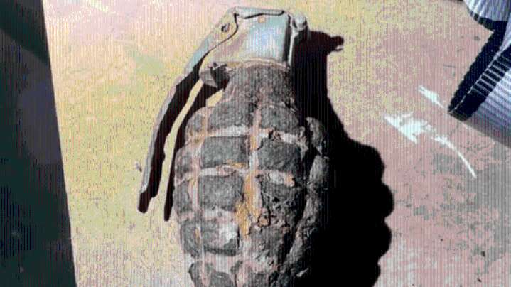 Washington toddler discovers live WWII-era grenade in family's front yard
