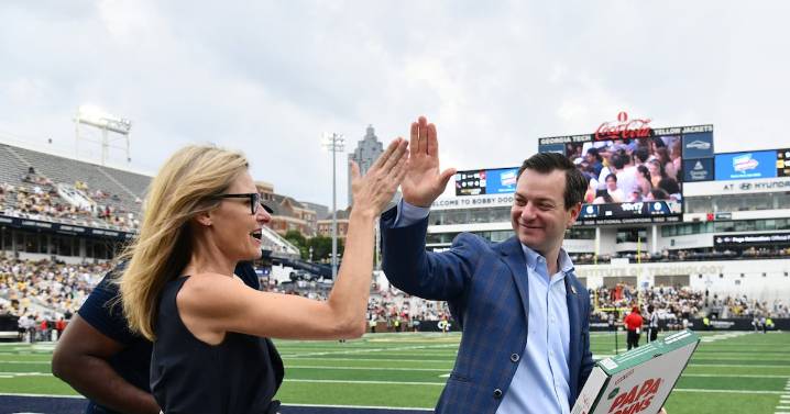 Tech’s Ryan Alpert shares vision for athletic department at trustees meeting