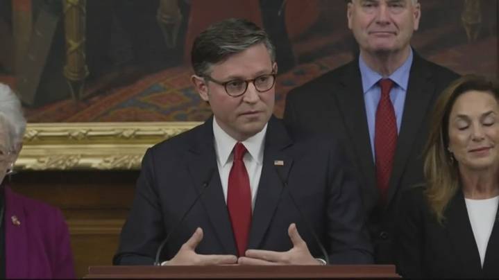 House Speaker Mike Johnson calls Portland's naked bike riders 'most threatening thing' he's seen yet