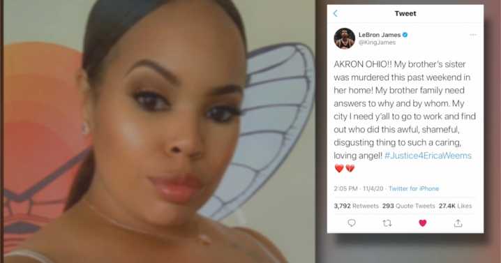 Murder of LeBron James's godsister, Ericka Weems, remains unsolved almost 5 years later