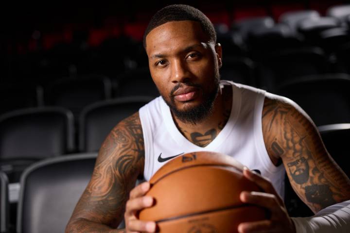 Not currently playing and not a coach, Damian Lillard has a unique role with the Blazers