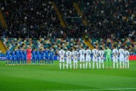 Snipers on stadium roof but no major incidents as Italy beats Israel in World Cup qualifier