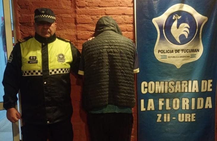 Atrapan a un conocido delincuente de la localidad de La Florida