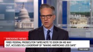 Stark warning in letter from prosecutor fired by Trump’s DOJ