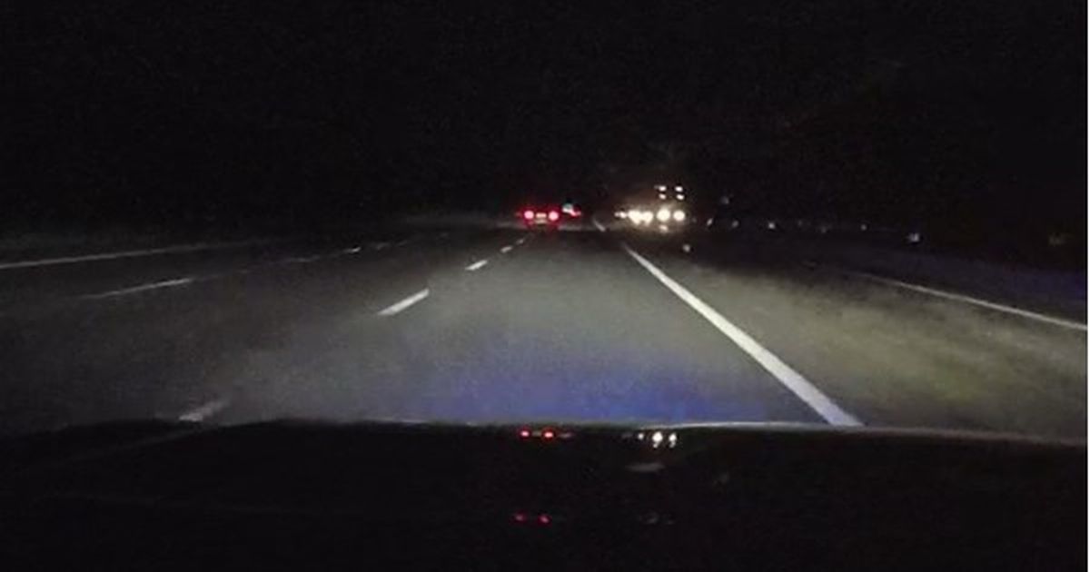 Watch uninsured learner driver lead police on 110mph chase in Warwickshire
