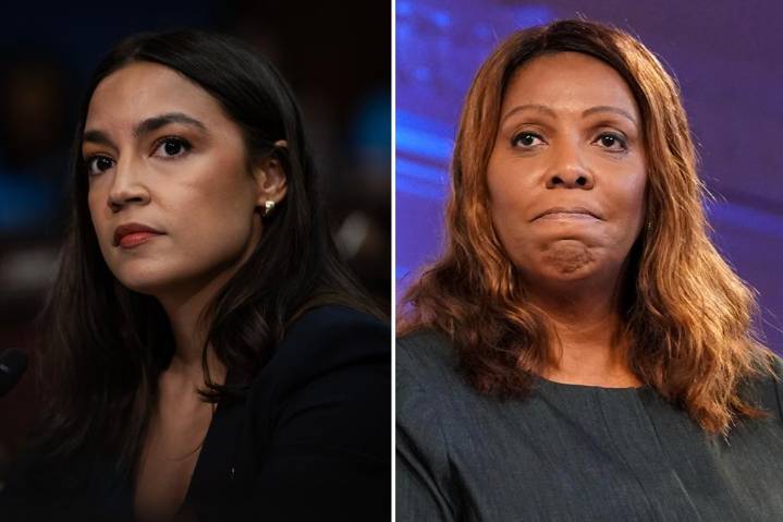 AOC pleads with supporters to donate to NY AG Letitia James after federal indictment