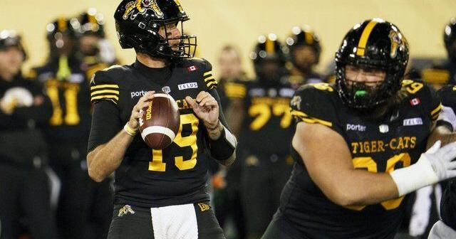 Ticats quarterback Bo Levi Mitchell earns second straight CFL passing title