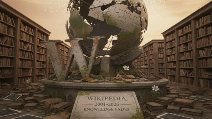 La IA está terminando con Wikipedia