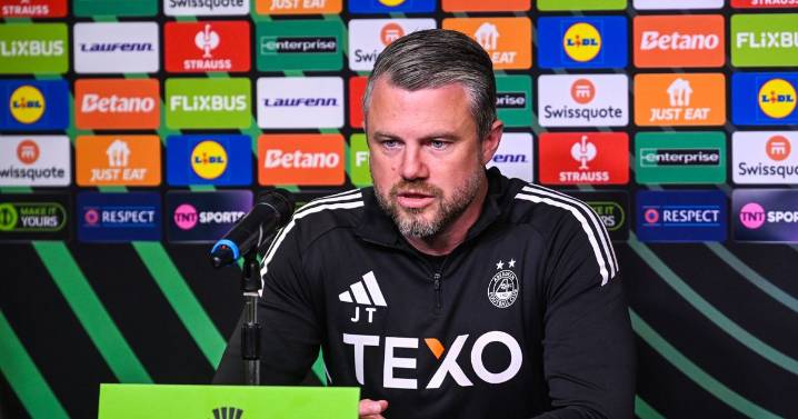 Aberdeen ready for trigger happy ref trap as Jimmy Thelin rallies the troops for AEK mission