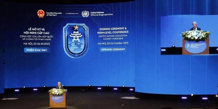 Más de 60 países firman en Vietnam la Convención de la ONU contra el Cibercrimen