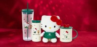 Your coffee is getting cuter: Hello Kitty arrives at Starbucks for the holiday season