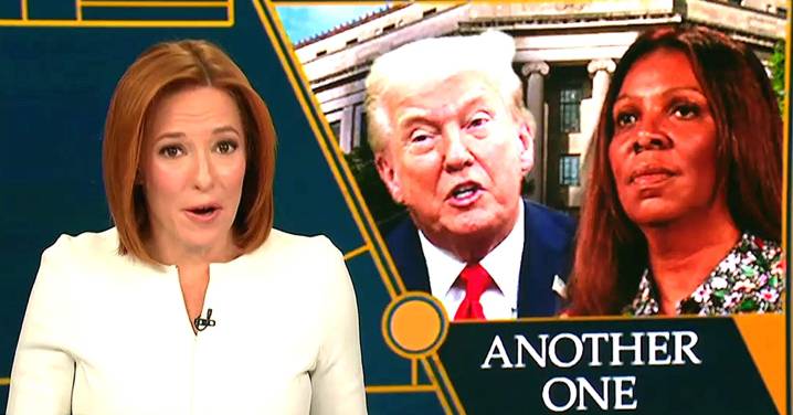 MSNBC’s Jen Psaki Torches ‘Weak’ Trump in Blistering Rant on James Case