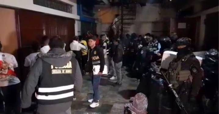 Estado de emergencia: Realizan operativos en diferentes puntos de la capital