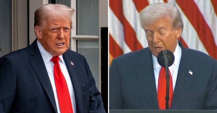 Trump's 'Super Gray' Hair Baffles Viewers at Charlie Kirk Ceremony