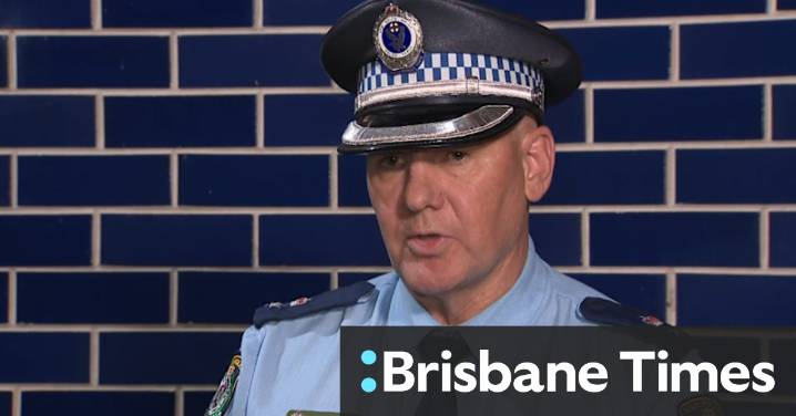 Police address the media after a shooting in north
