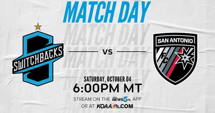 WATCH LIVE: Colorado Springs Switchbacks FC vs San Antonio