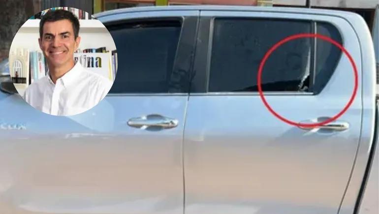 Atentaron contra Juan Manuel Urtubey en plena campaña: la camioneta del exgobernador fue baleada en Salta