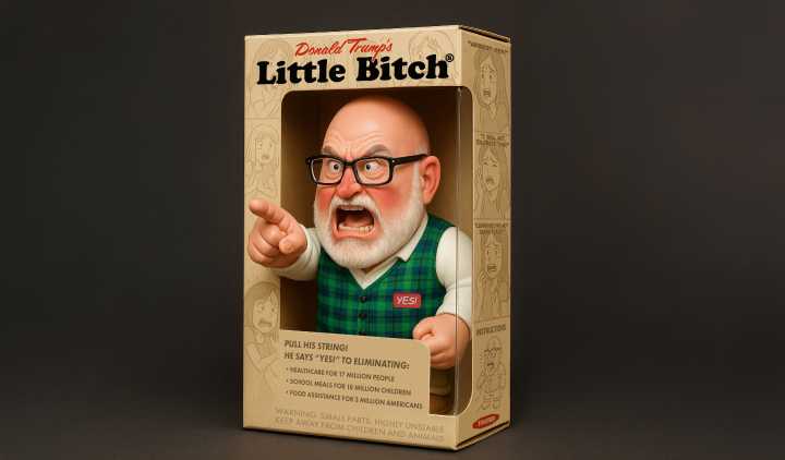 Van Orden Earns His Brown Nose As Trump's Little Bitch