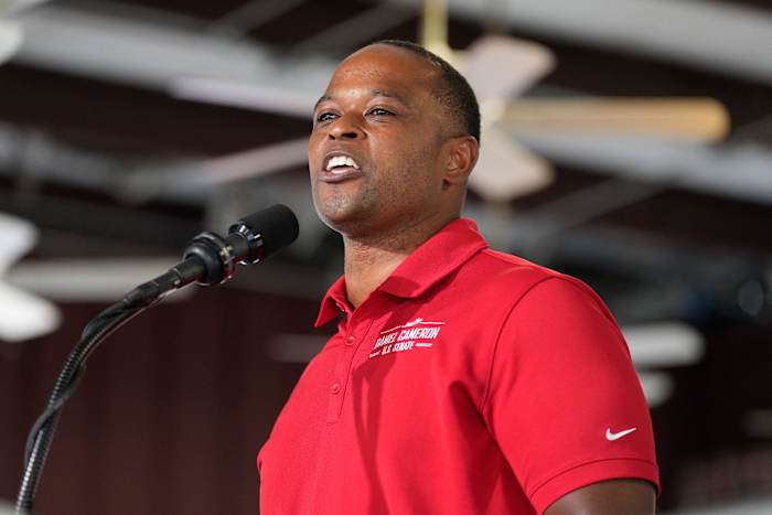 Daniel Cameron banking on his name ID to overcome lackluster fundraising in Kentucky Senate race