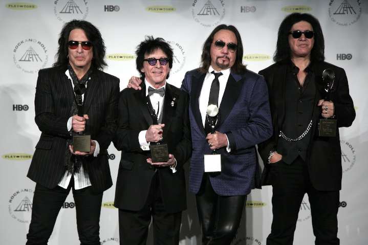 Original Kiss lineup reunites at Ace Frehley funeral following guitarist's death