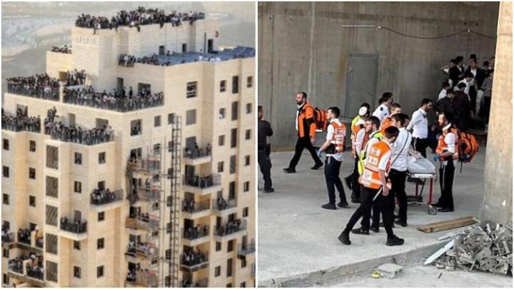 Murió joven tras caer de edificio durante protesta en Jerusalén 🎦