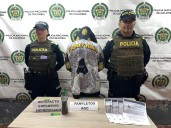 Capturan a presunto integrante de las Autodefensas Gaitanistas de Colombia, con artefacto explosivo improvisado