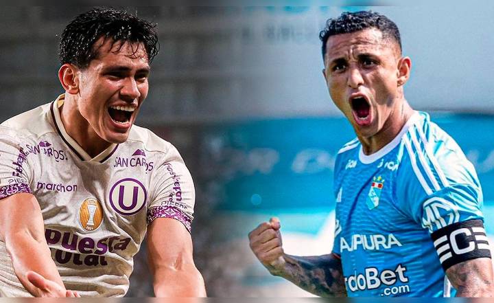 Alineaciones Universitario - Sporting Cristal por el partido del Torneo Clausura de la Liga 1 2025