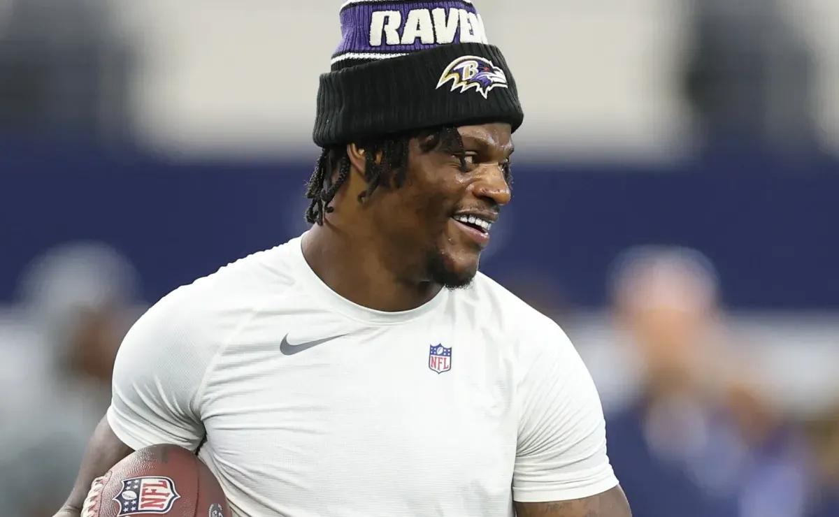 Lamar Jackson returns to Ravens practice but John Harbaugh pumps the brakes