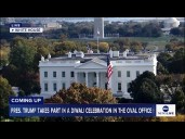 COMING UP: President Trump takes part in a Diwali Celebration in the Oval Office