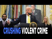 Trump Touts Crime Numbers, LETHAL CIA Ops In Venezuela In Whirlwind FBI Press Conference