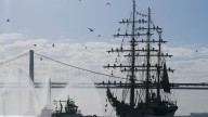 San Francisco's Fleet Week goes on despite federal shutdown, with help from Canada and Colombia