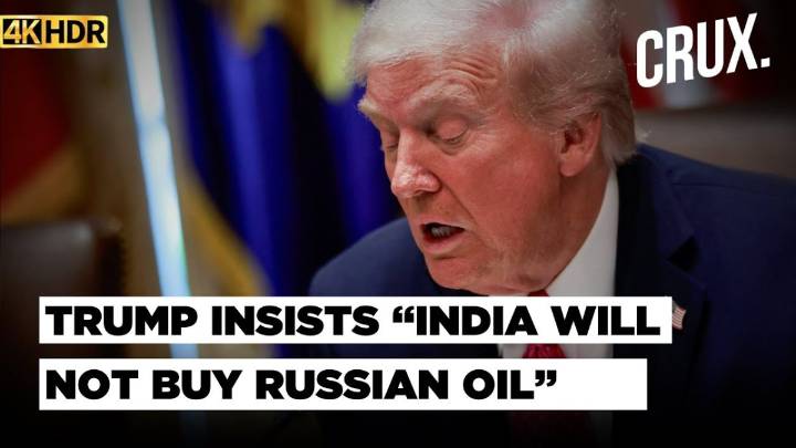 "They Are Pulling Back" Trump Repeats Claims Of India 'Not Buying Russian Oil Anymore'