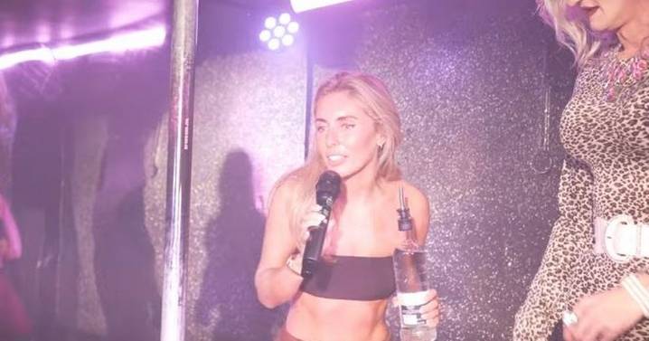 Bonnie Blue Bang Bus footage released - she's struck by clubber and kicked out of home