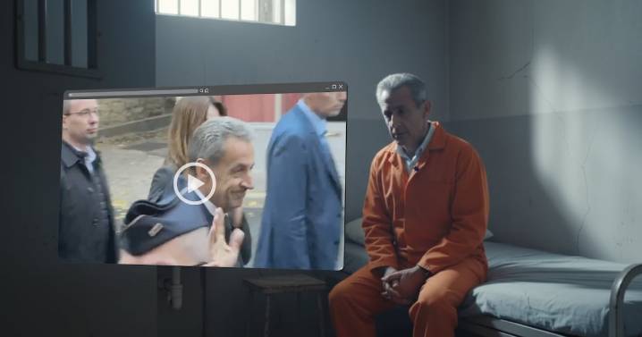 VIDEO: Así grabaron el polémico encarcelamiento del expresidente de Francia Nicolas Sarkozy