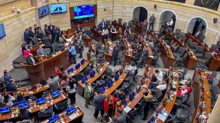 El Congreso de la República aprueba el presupuesto del Gobierno de Petro para el 2026