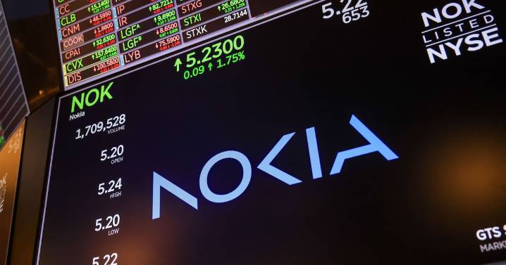 Acción de Nokia cierra con alza de 20% tras millonaria inversión de Nvidia en la compañía