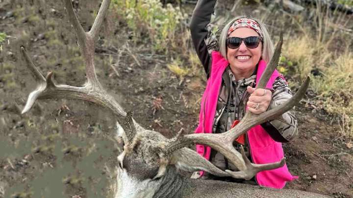 Rock Springs Woman Bags Massive Mule Deer Dubbed ‘Gray Ghost’